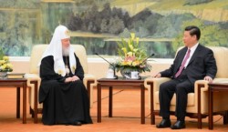 Китай встречает Патриарха Китай встречает Патриарха